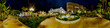 Monaco 360 Grad Nachtpanorama Casino, Hotel und Park