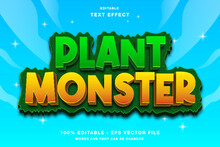 Plant Monster Game Logo Design