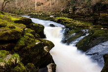 The Strid At Bolton Abbey In The Yorkshire Dales