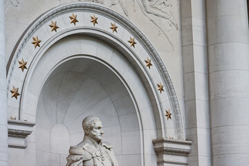 Wall Mural - Belgique Bruxelles Federal chambre representants parlement députés politique monument monarchie roi belge Leopold I statue