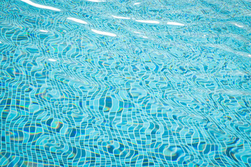 Wall Mural - Light Blue swimming pool