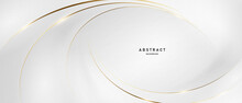 Abstract Background Luxurious With Sparkling Gold Lines. Vector Illustration For Template, Banner