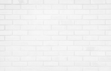  White grunge brick wall texture background for stone tile block painted in grey light color wallpaper modern room backdrop design.