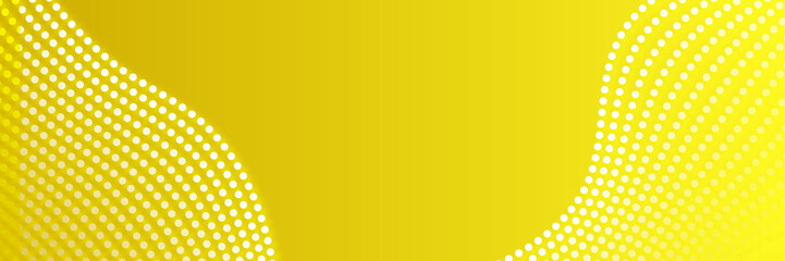 Abstract background with dynamic effect. Modern yellow banner pattern. Vector illustration for design.