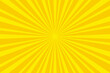 Colorful yellow Sunburst radial background