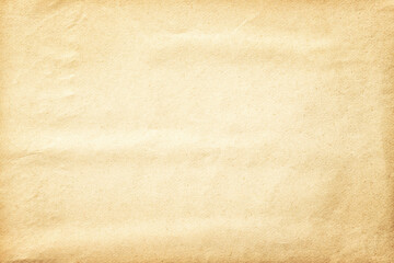 Wall Mural - beige paper background, old faded page texture