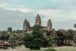 Buddhist Angkor Wat temple in Siem Reap, Cambodia