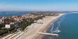 Lido di Venezia - Strand, Architektur - Panorama