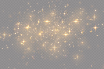 Wall Mural - vector light with starry sparkle. magic effect. light effects background.