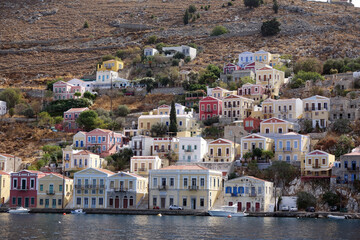 Wall Mural - Symi, eine Insel bei Rhodos