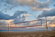Photo of beach volleyball net on the beach stogi in gdansk
