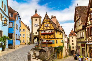 Old street in Rothenburg