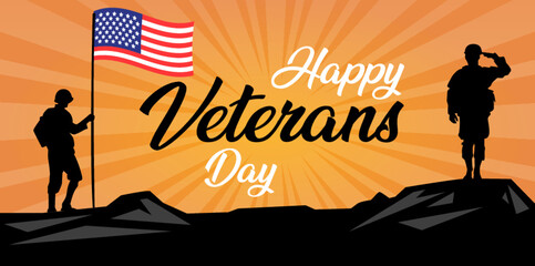 Poster - Happy Veterans Day