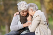 © Alexandra/peopleimages.com - Im here for you.... Cropped view of a senior woman caring for her friend.