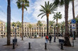 Plaça Reial, Barcelona, Cataluña, España