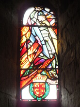 Stained Glass Window, Edinburgh Castle, St. Margaret's Chapel