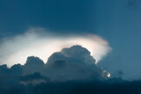 Fototapeta Na ścianę - Set of clouds at sunset