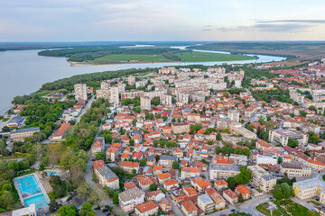 Wall Mural - Aerial view of Silistra, Bulgaria.