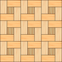 Wall Mural - Wooden board floor spanish bone vector design illustration