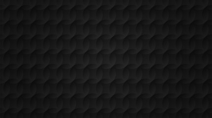  Abstract. Black geometric shape background. light and shadow. Vector.