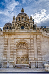 Sticker - Marseilles, Old neighbourhood of the Panier, HDR Image