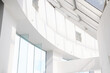 © Lanza W/Wirestock Creators - Closeup of a modern white building interior