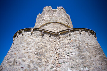 Wall Mural - Old small, beautiful chapel in Nin, Croatia