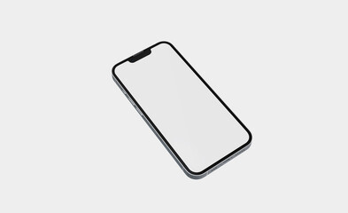 Canvas Print - Realistic phone mockup design