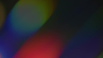 Wall Mural - Abstract Iridescent Lines and Bokeh Background. Iridescent gradient transitions between lines and circles. Can be used as background, overlay or screen.