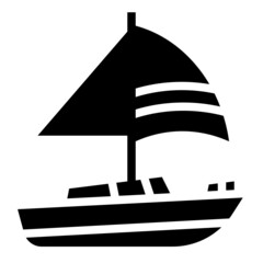 Sticker - sailboat