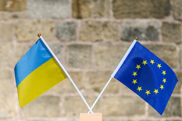 Poster - Politique drapeau embleme patriote pays Ukraine Europe