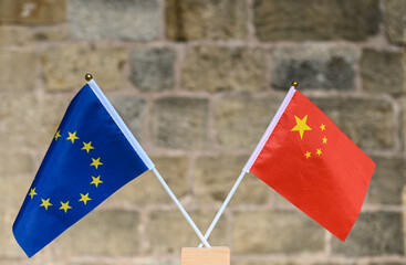 Wall Mural - Politique drapeau embleme patriote pays Europe Chine