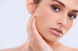 © T Hover/peopleimages.com - Perfect beauty. Cropped studio portrait of a beautiful young woman with flawless skin.