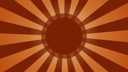 Wall Mural - orange cartoon vortex background with space for text