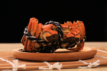 Wall Mural - Hairy crab, Chinese delicacy