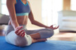 © Jadon B/peopleimages.com - Bringing the body and mind together into one harmonious experience. Cropped shot of a young woman meditating while doing yoga at home.