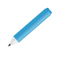 Blue Color Pencil