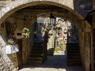 Vitorchiano, medieval village in Viterbo province