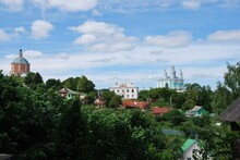 View Of The Annunciation Church And St. George's Church In Smolensk
