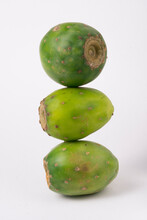 Green Prickly Pear Harvested In Peru