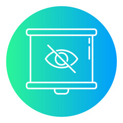 presentation and eye visibility