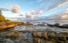 Dawn And Sunrise Shoot At Alexandra Headland Beach On The Sunshine Coast Of Queensland, Australia