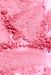 Pink eye shadow crushed texture background