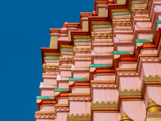 Wall Mural - Beautifully painted Kalasa of kunkeshwar temple