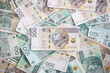 pieniądze - banknoty i bilon, monety, kasa, finanse  