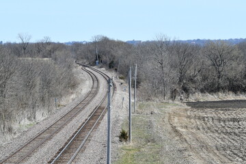 Wall Mural - Train Tracks