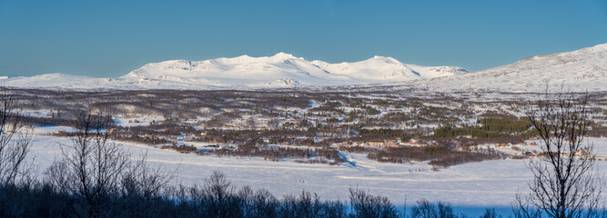 Wall Mural - Sylane mountains in Norway