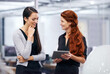 © Mapodile M/peopleimages.com - These designs are really good. Cropped shot of two female coworkers using a digital tablet.