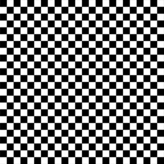Leinwandbilder - Checkered, squared pattern element. Race, racing, finishing line flag. Chessboard, checkerboard shape vector