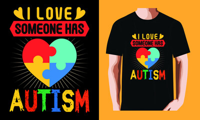 l World Autism Awareness DayT-shirt Designl World Autism Awareness DayT-shirt Design